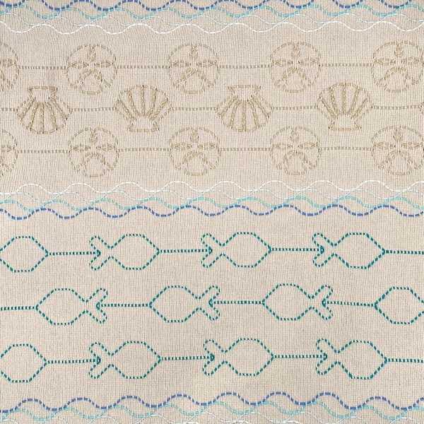 Under the Sea a swedish weave pattern