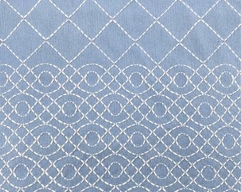 feelin' blue a swedish weave pattern