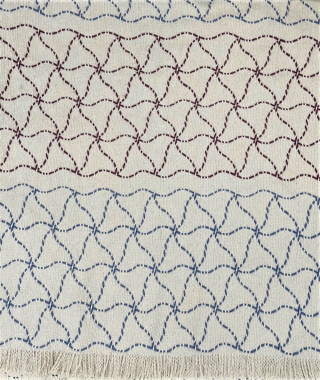 Pinwheel a Swedish Weave Pattern Etsy