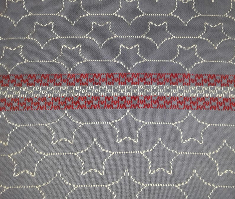 Stars & Stripes-a Swedish Weaving Pattern *DIGITAL DOWNLOAD ONLY* - Etsy