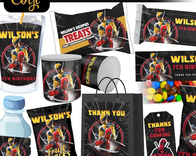 Deadpool Cookies - Etsy