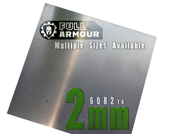 2mm Aluminium Sheet / Plate Grade 6082 T6 blank