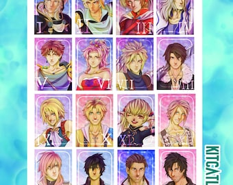 FF Protagonists ~ A6 Prints