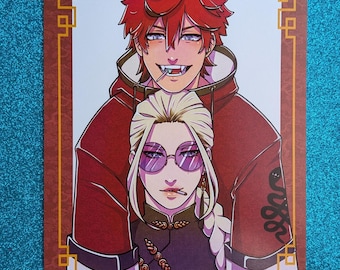 Gokurakugai A5 print
