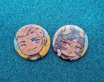 FFXII Chibi Holo Pin Badge