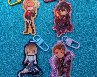 FFXVI Acrylic Charms / holo Stickers