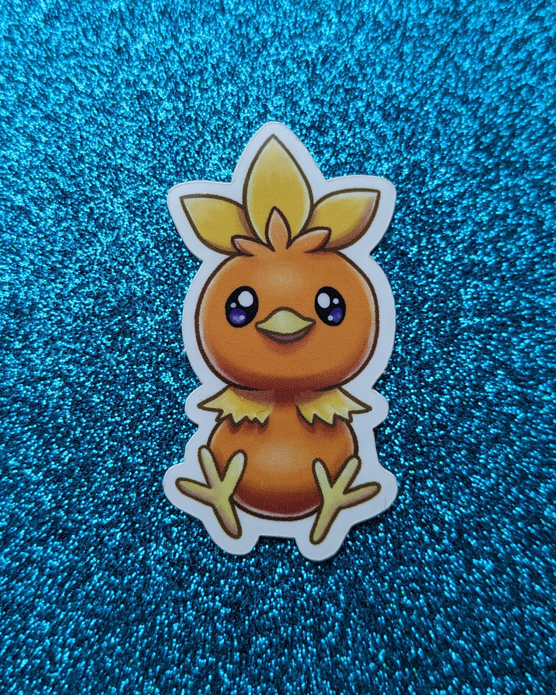 Glossy Torchic Sticker - Etsy