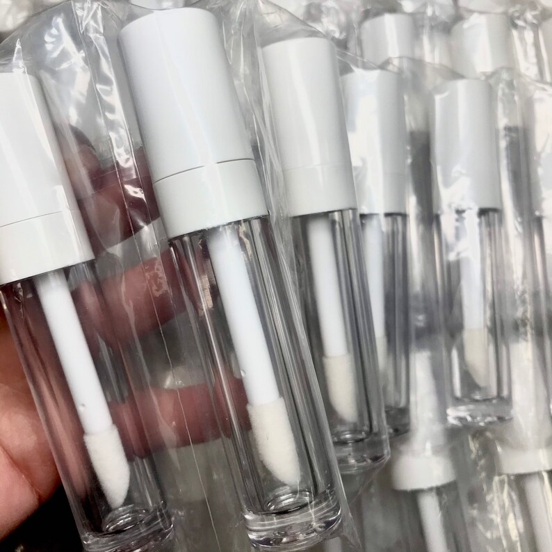 100pc Extra Thick 9 ML Empty Lip Gloss Tubes With Applicator Etsy