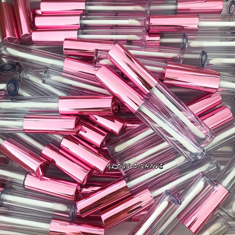 5 ML 100 PACK Empty Lip Gloss Tube with Applicator Wand Etsy