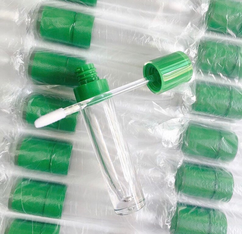 8 ML 50 PACK Green Lip Gloss Tubes Empty Wholesale with Etsy