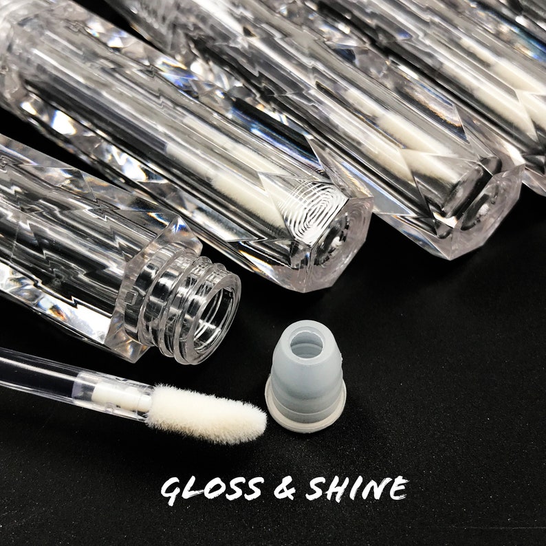 Empty Lip Gloss Tubes Crystal Diamond Tube Wholesale Bulk Etsy