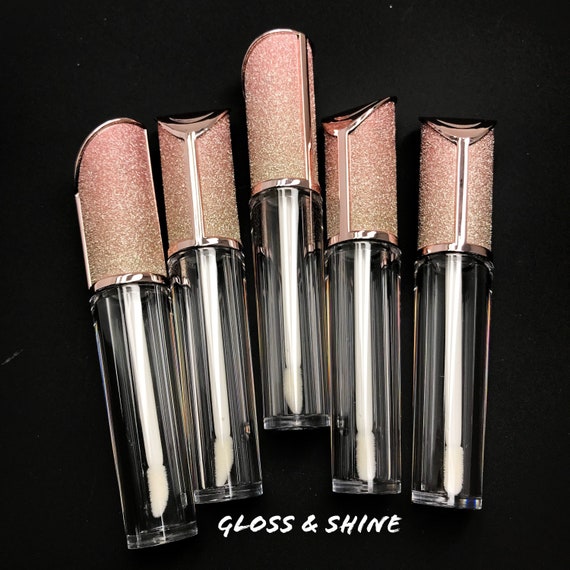 See Video 10 PACK Empty Lip Gloss Tube with Applicator Wand Etsy