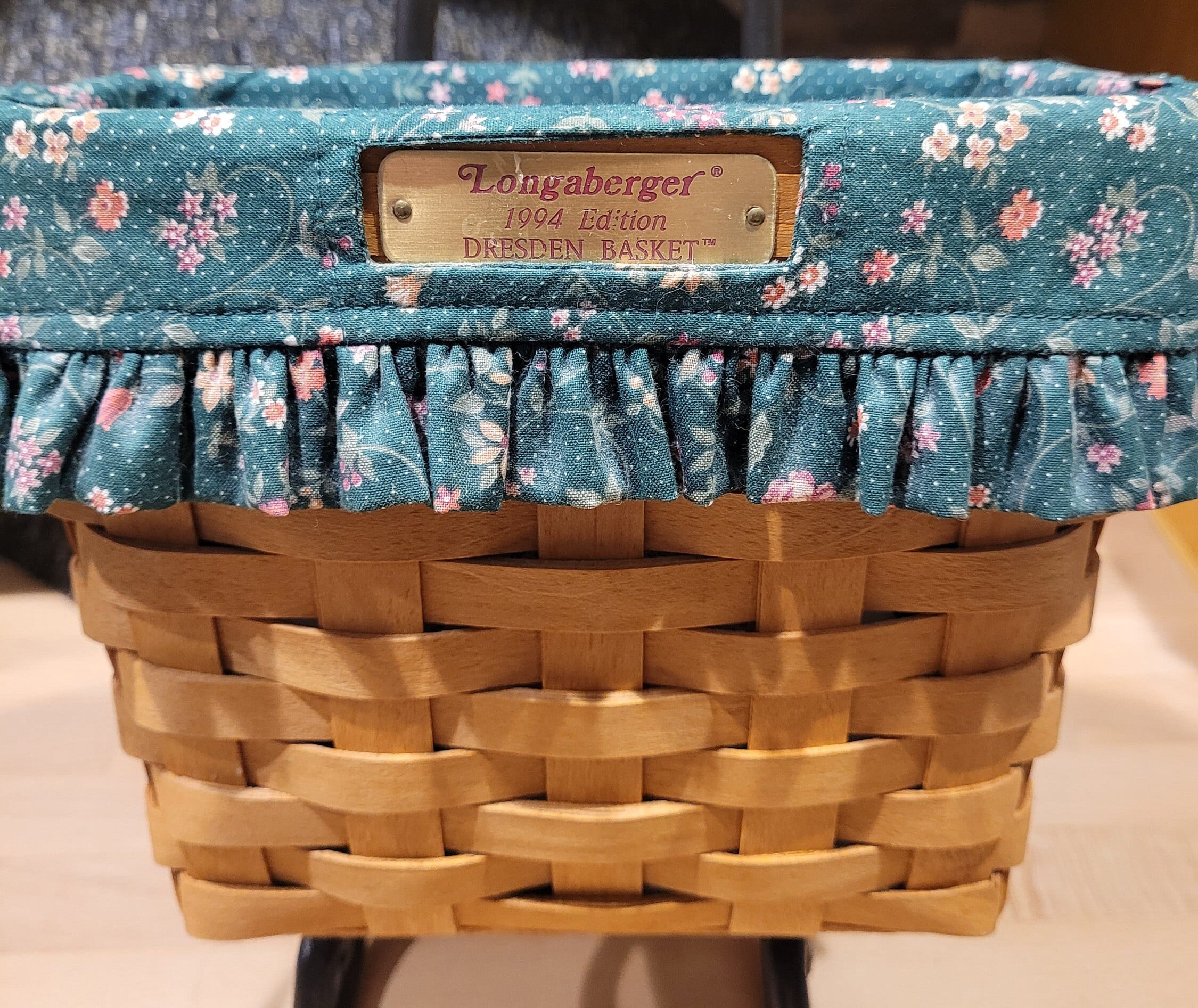 Longaberger Basket 1994 Dresden - Etsy