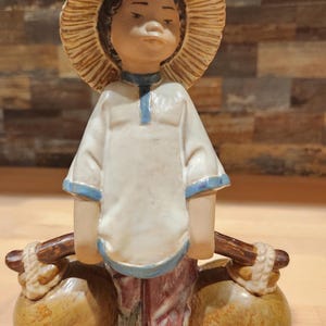 Lladro Girl With Water Jug - Etsy