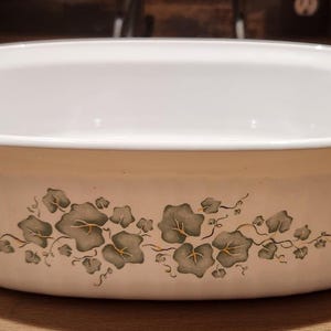 Corningware French White Callaway 2.5 Quart Casserole no lid