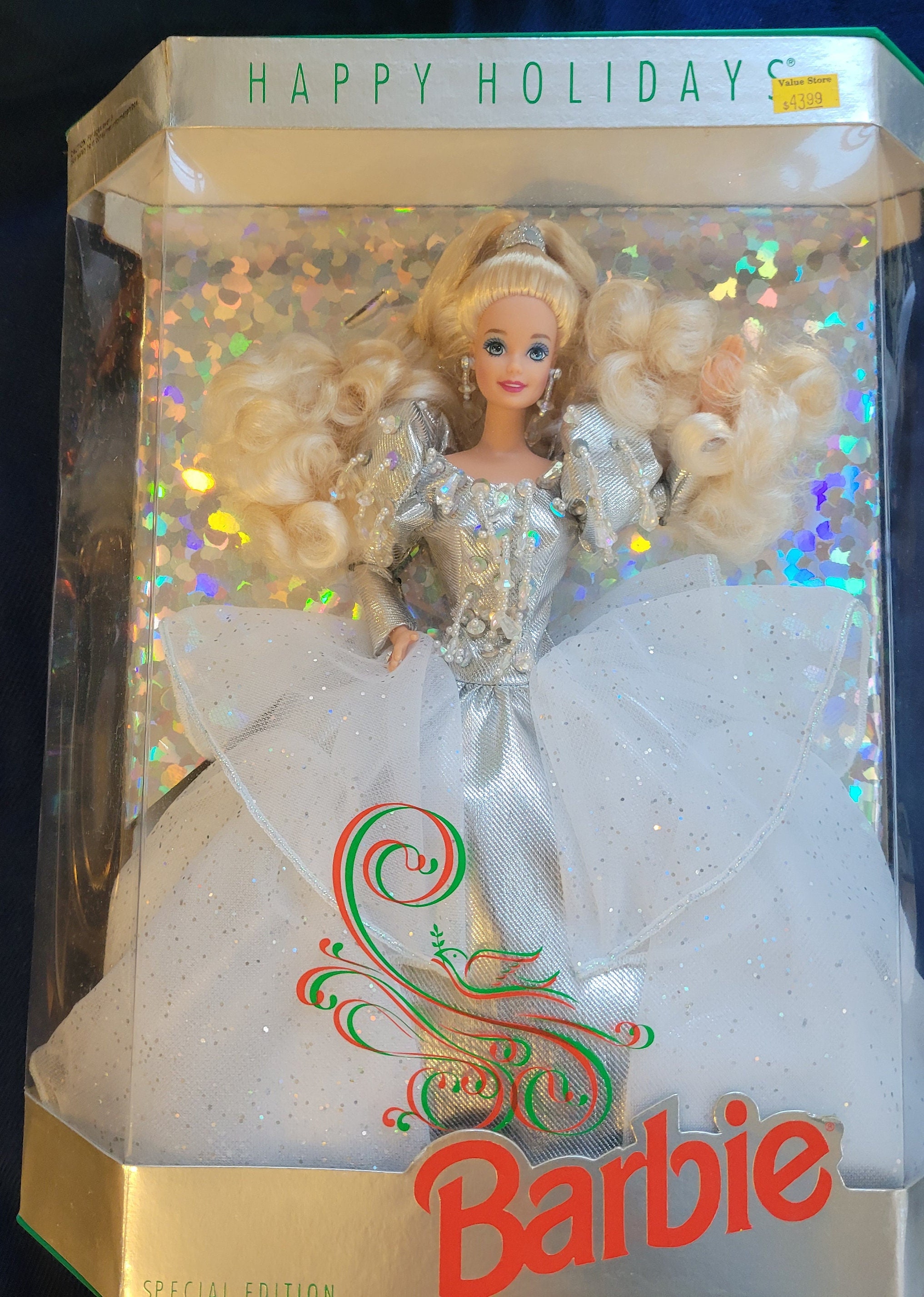 Holiday Barbie 1992 Model 1429 Etsy