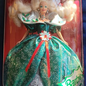 Holiday Barbie 1995 Etsy