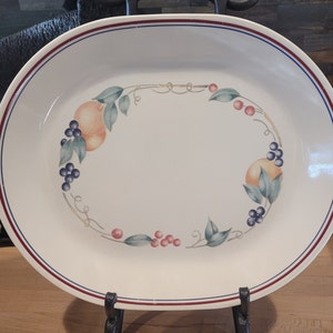 Corning Corelle Abundance Oval Serving Platter