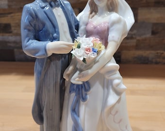 Porcelain Figurine of Bride & Groom by Mallorca Spain