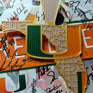 2024 Turnover Chain Miami Hurricanes emblem only