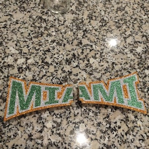 Touchdown rings 3.0 v3 Turnover Chain Miami bling Hurricanes