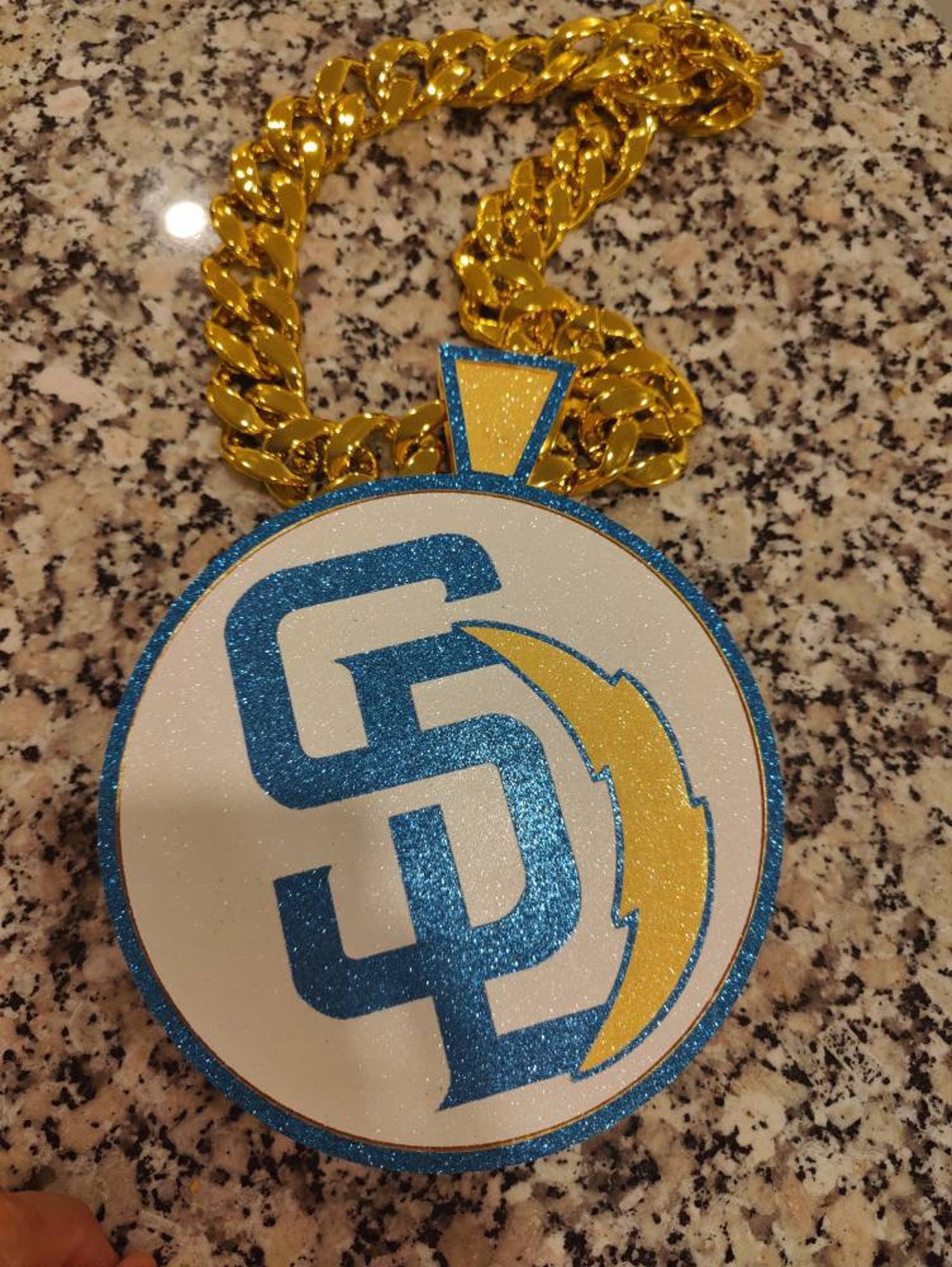 Custom swag spinner chain logo Miami Cuban link swag bling Etsy