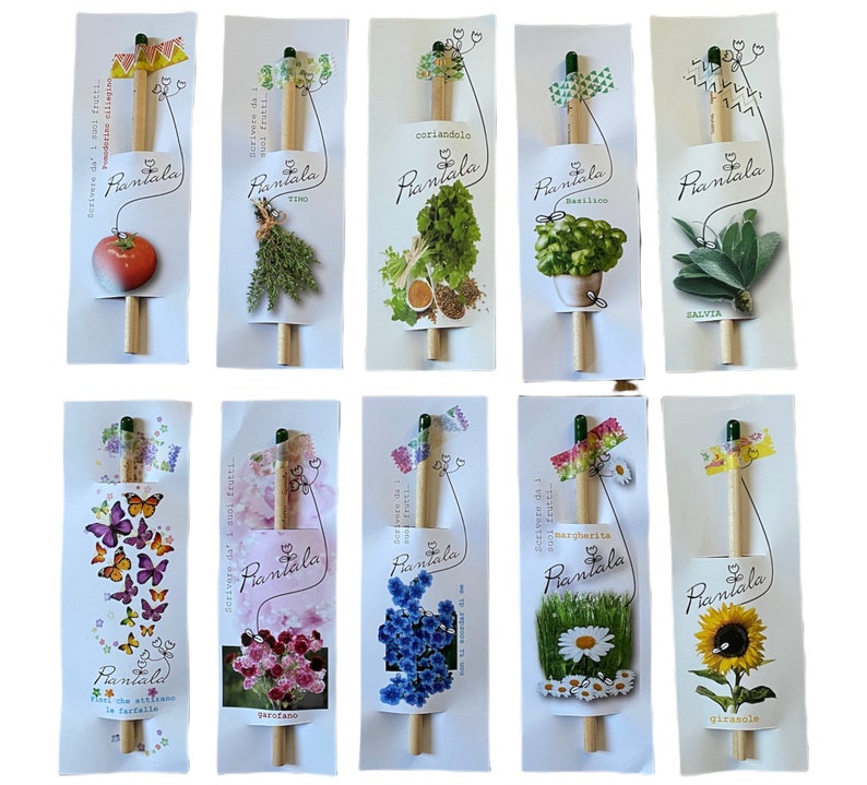 La Matita Piantabile Originale / About the original plantable pencil