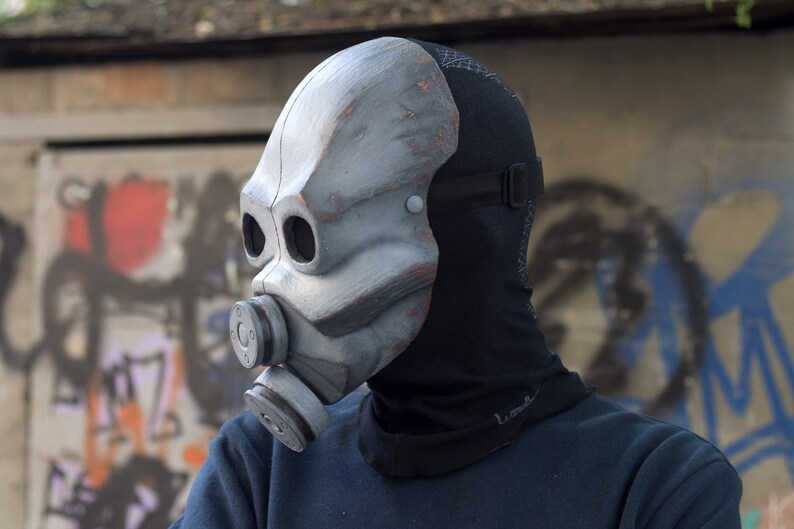 Combine mask handmade from the game Half Life for cosplay