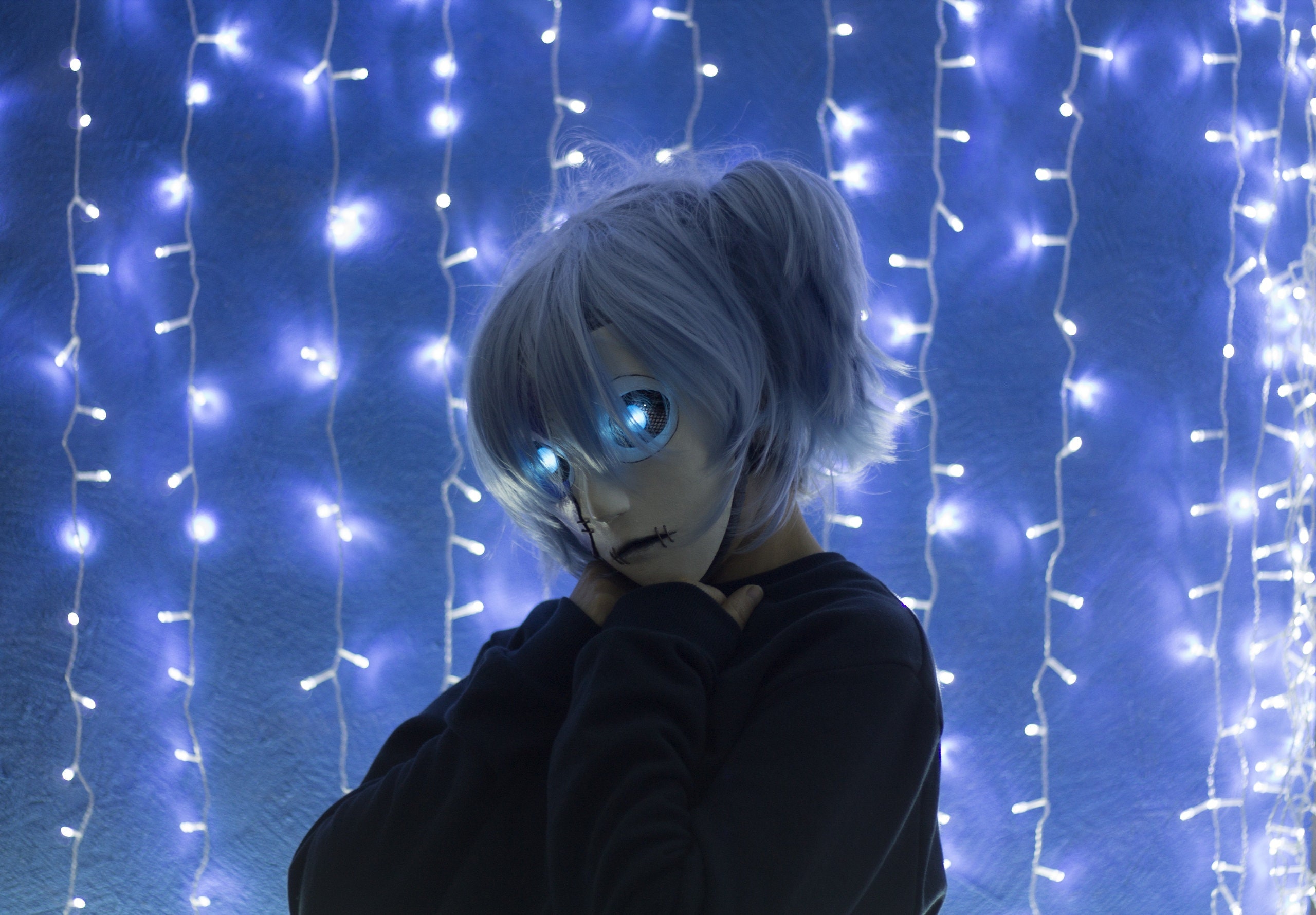 Sally face prosthetic mask by the game Etsy