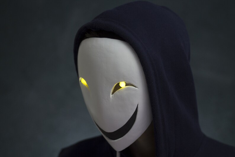 Black Bullet anime Kagetane Hiruko mask handmade for