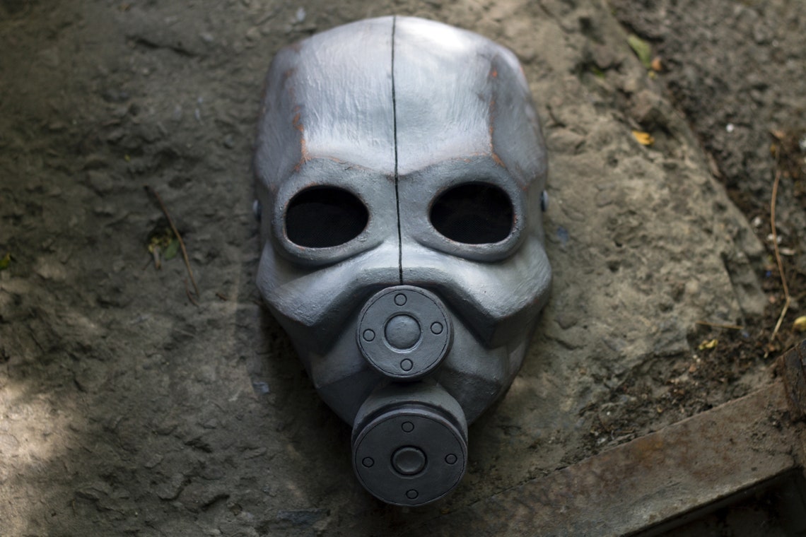 Combine mask handmade from the game Half Life for cosplay Etsy