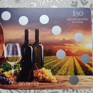 Weingut Scratch Off Spar-Challenge