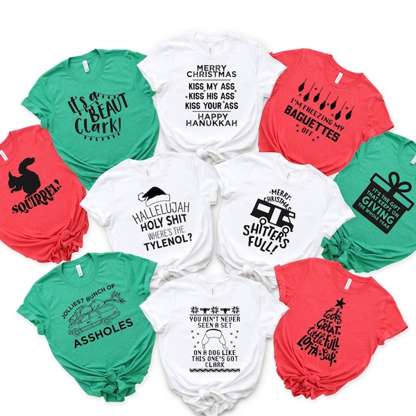 Christmas Vacation Shirt, Matching Family Tees, 'You Serious Clark?'