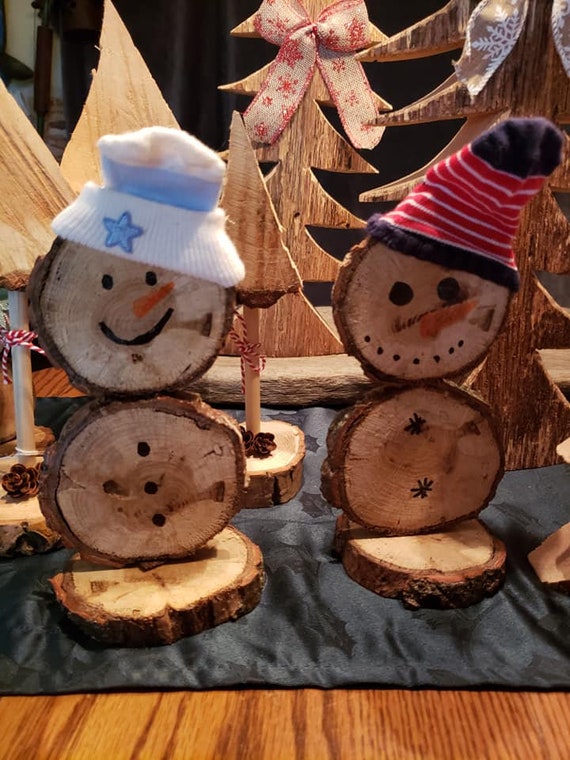Material Para Manualidades Navidad 10 Adornos Navideños De Madera