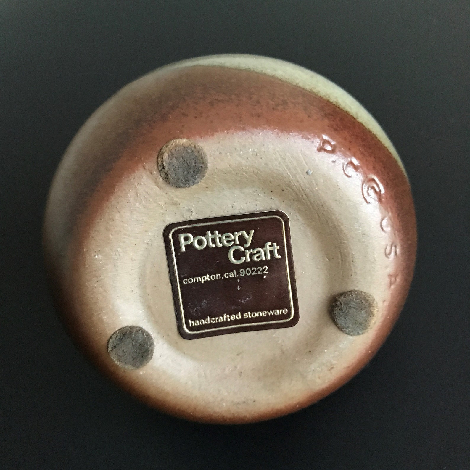 Vintage 3 Pottery Craft USA Handcrafted Stoneware Bud Etsy