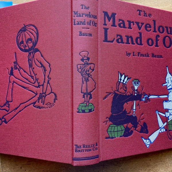 Facsimile  first edition The Marvelous Land of Oz L. Frank Baum, W.W. Denslow .Charles WINTHROPE & SONS