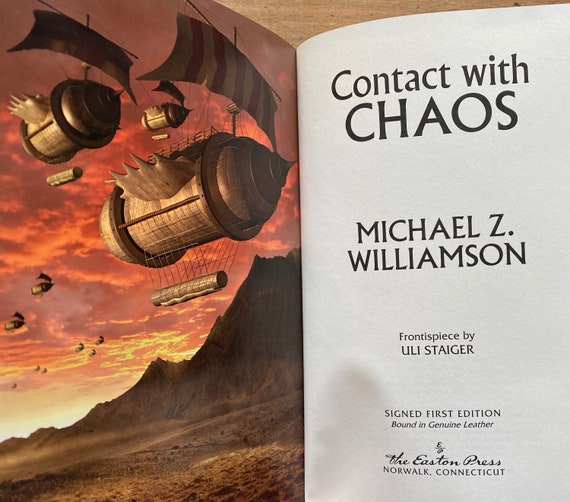 Signed First Edition: Contact With Chaos by Michael Z. Williamson