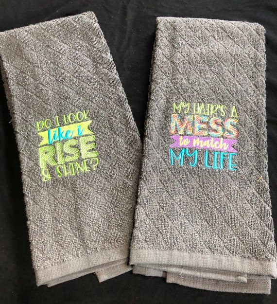 Fun Kitchen Towels Etsy