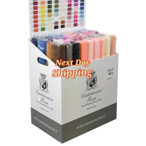 Premium Crepe paper Rolls, Next Day SHIPPING , purple crepe paper rolls, blush pink crepe paper rolls, sky blue, royal blue, green, yellow