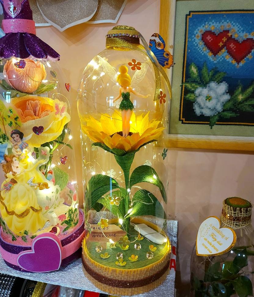 Tinker Bell Custom Lamp Bedroom night light Baby night light Children/'s night light