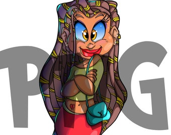 Hello Queen! PNG - Dope png Files - High Resolution Png - Digital png Files - Instant Download png - Png Files - Clip Art Files