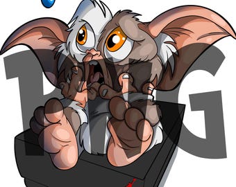 Gizmo PNG , Gremlins, Classic 90's  Movie , Gifts for her, Gifts for him, Funny, Comedy, We Don't Die We Multiply, Christmas shirts