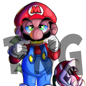 Money Mario Clipart PNG, Digital Mario, Mario Alphabet, Mario Kart, Luigi, Princess Peach, Yoshi, Mario Background, Super Mario Poster