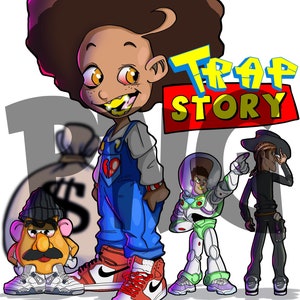 Trap Story PNG - Dope png Files - High Resolution Png - Digital png Files - Instant Download png - Png Files - Clip Art Files