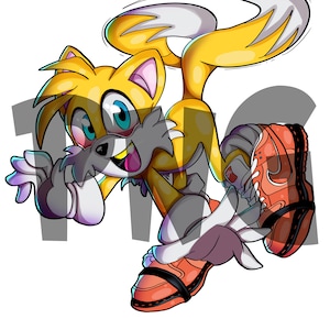 Tales in SB Dunks PNG, Sonic Clipart png, Sonic The Hedgehog, Sonic logo, Tales the Fox, Sonic Party, Super Sonic T-shirts