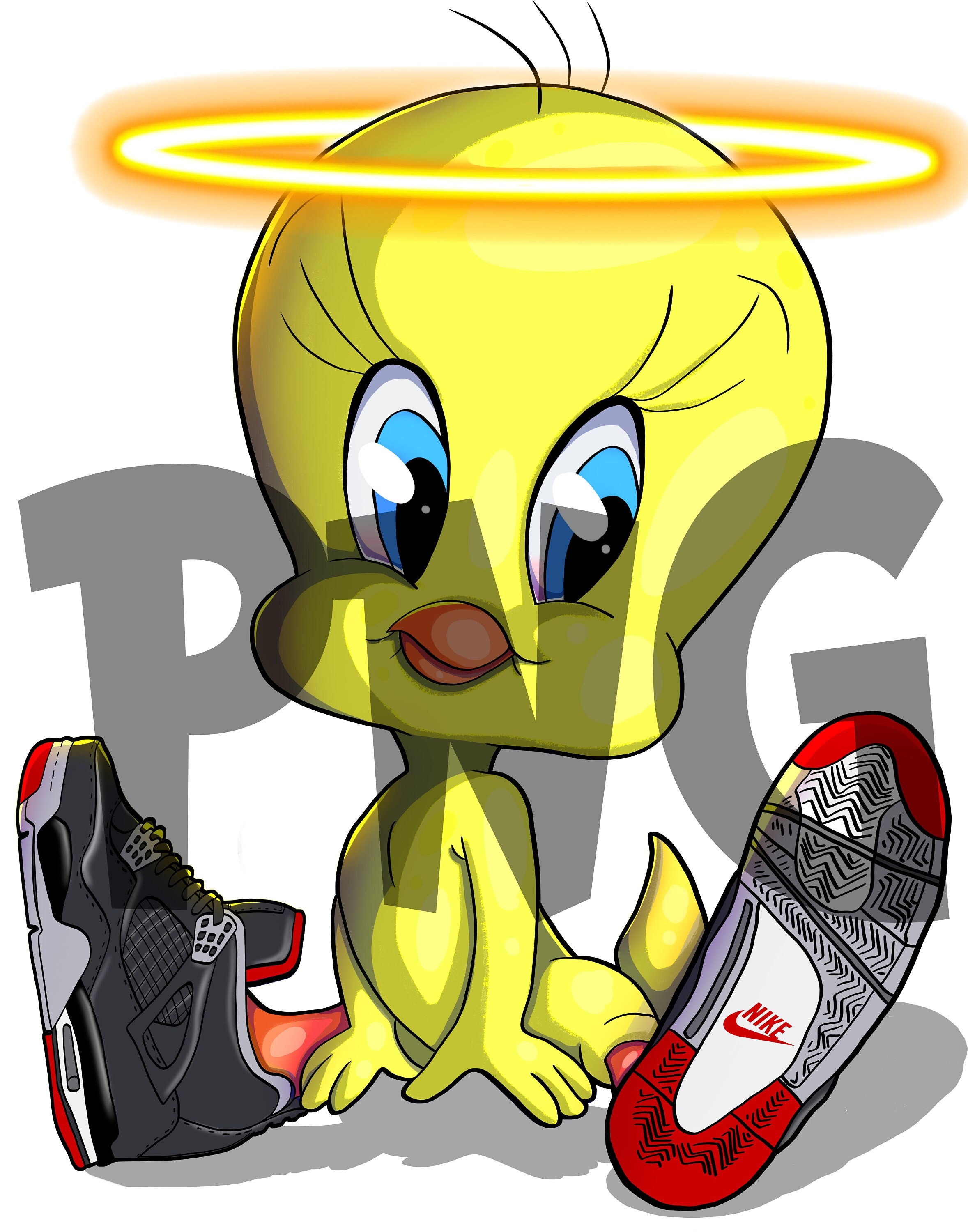 1990s Vintage Tweety／両面プリント USA製 ©️1995 - メルカリ