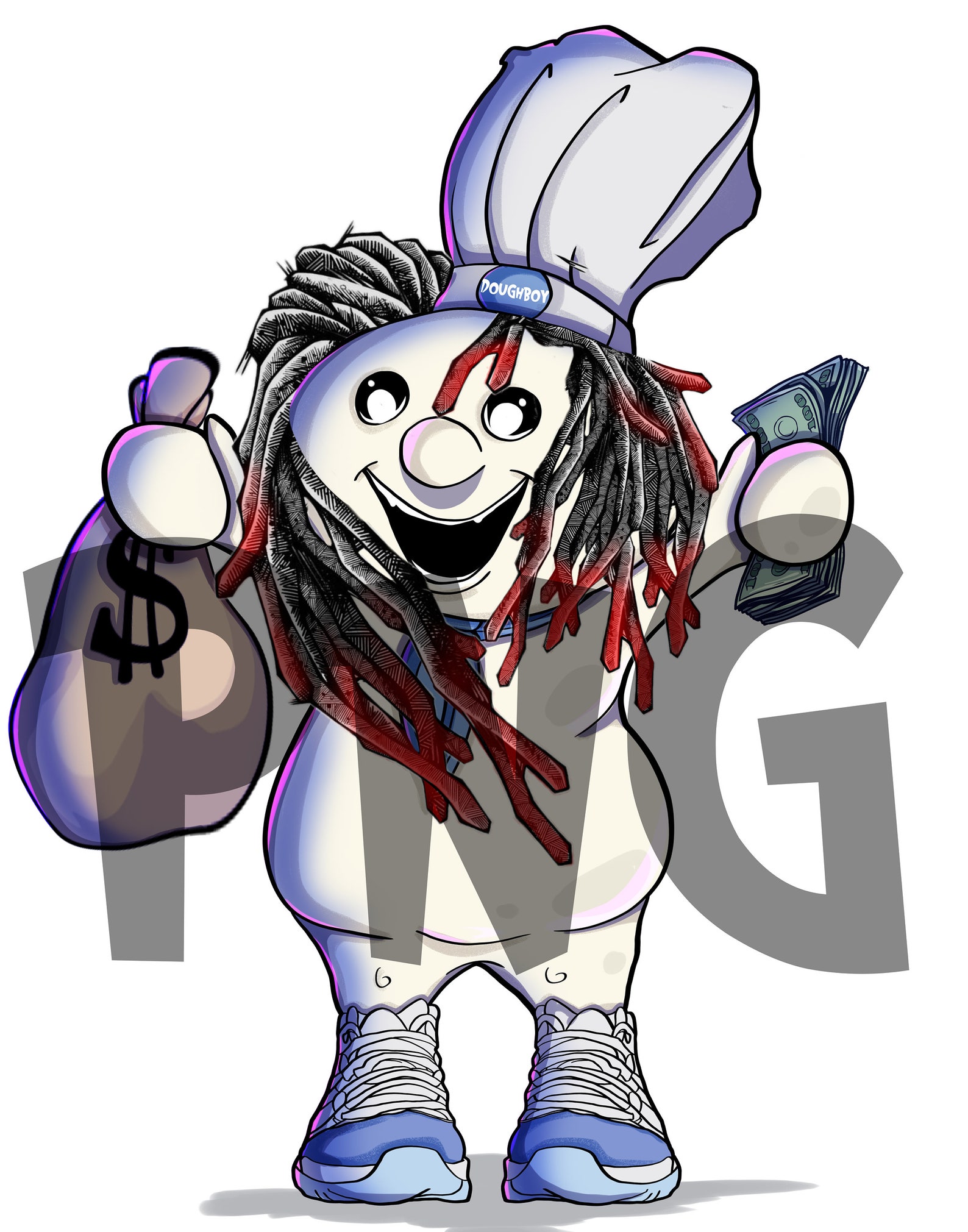 Doughboy PNG Doughboy Png Files High Resolution Png Etsy