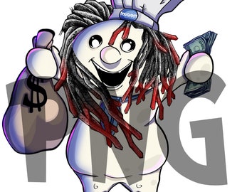 Doughboy PNG - Doughboy png Files - High Resolution Png - Digital png Files - Instant Download png - Png Files - Clip Art Files