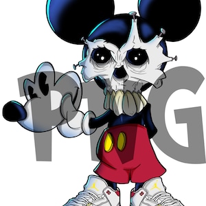 Thug Mickey By Jgsprayart®, Painting by Jgsprayart®
