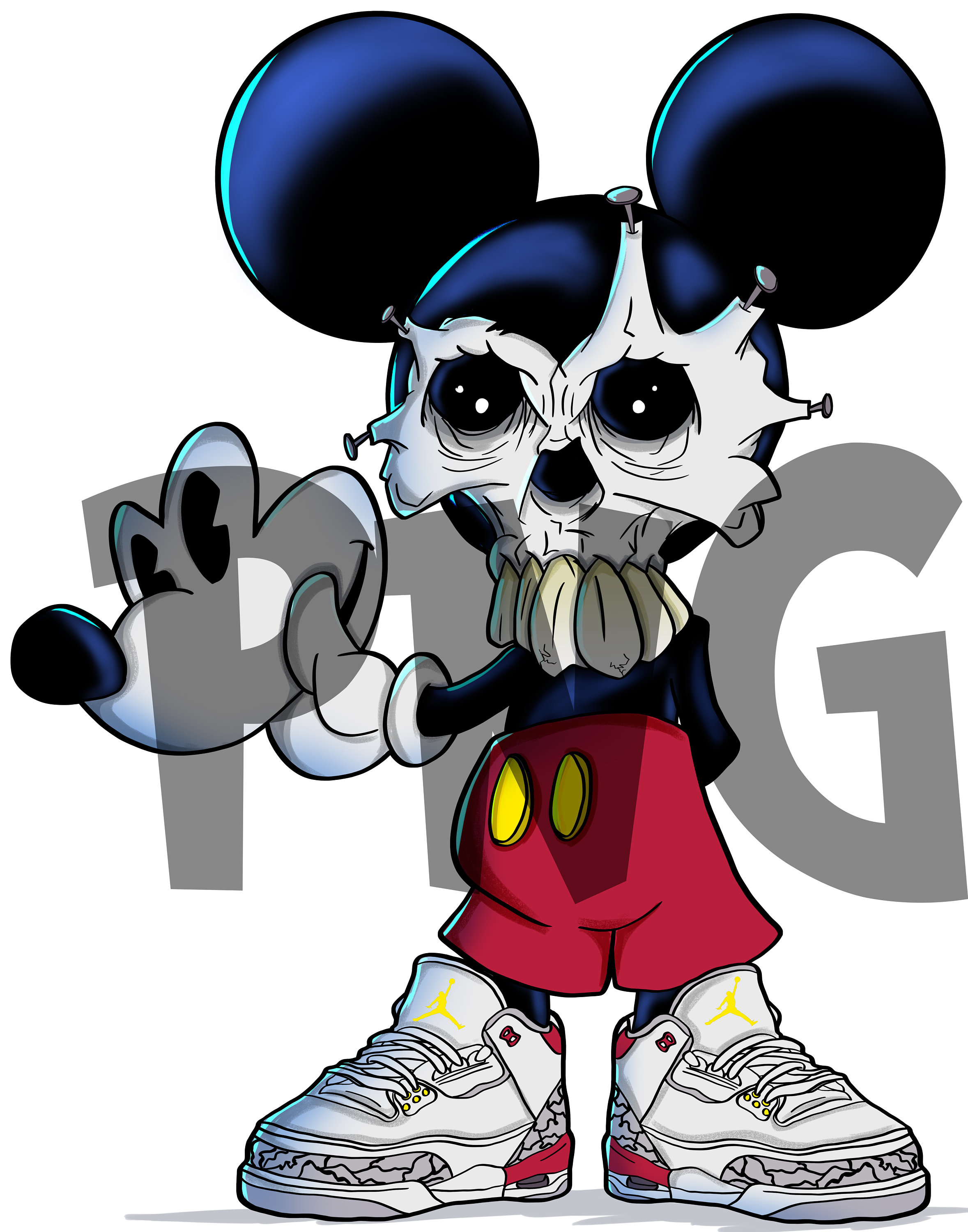 minnie mouse gangsta